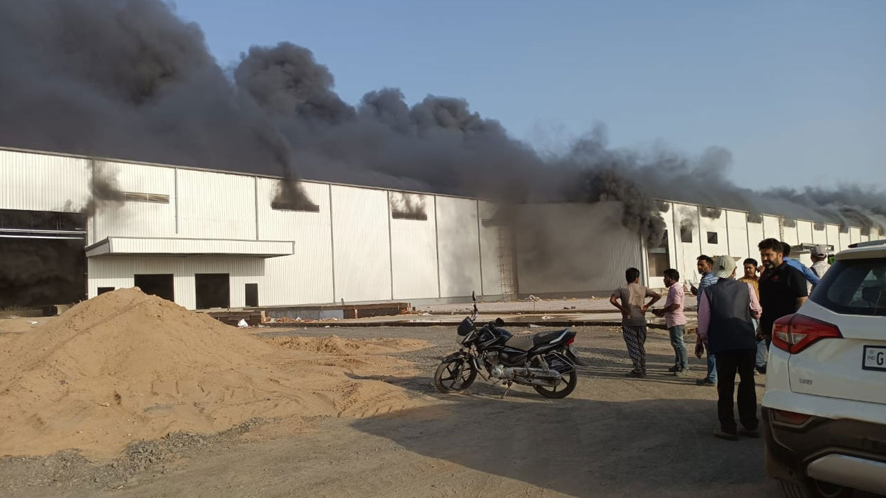 Balaji Wafer Fire